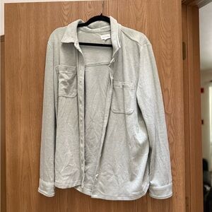 Thread & Supply Gray Lightweight Casual Jacket